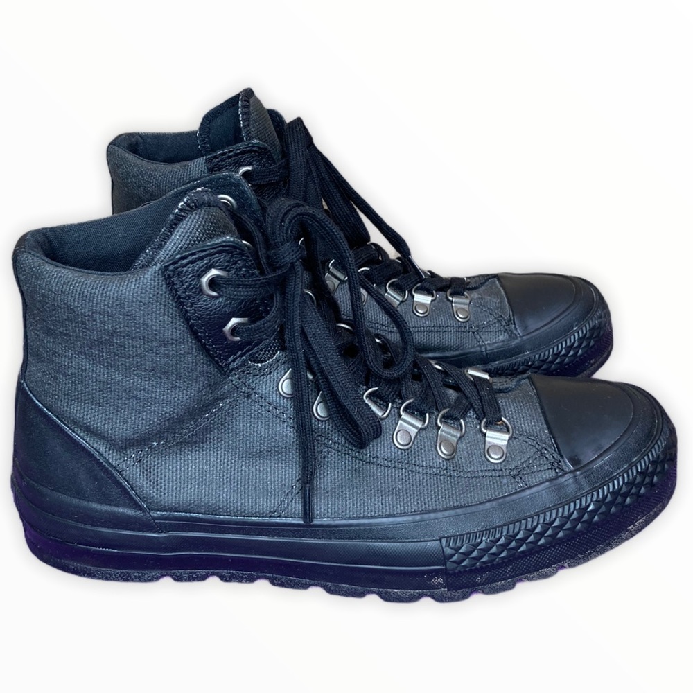 Converse Chuck Taylor Street Hiker Shoes Black 8.5